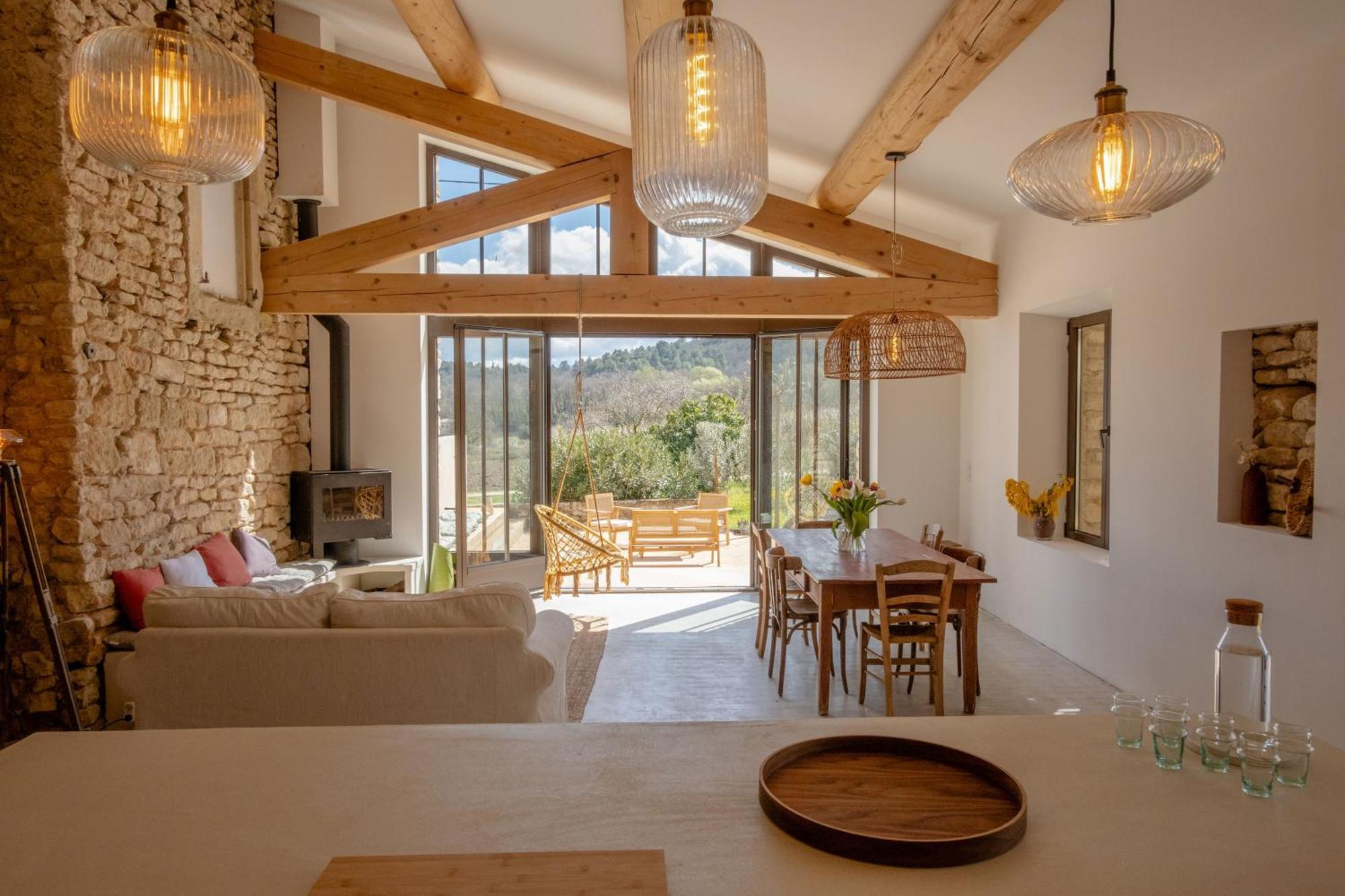 L'Atelier Des Vignes Villa Saint-Pantaléon Buitenkant foto